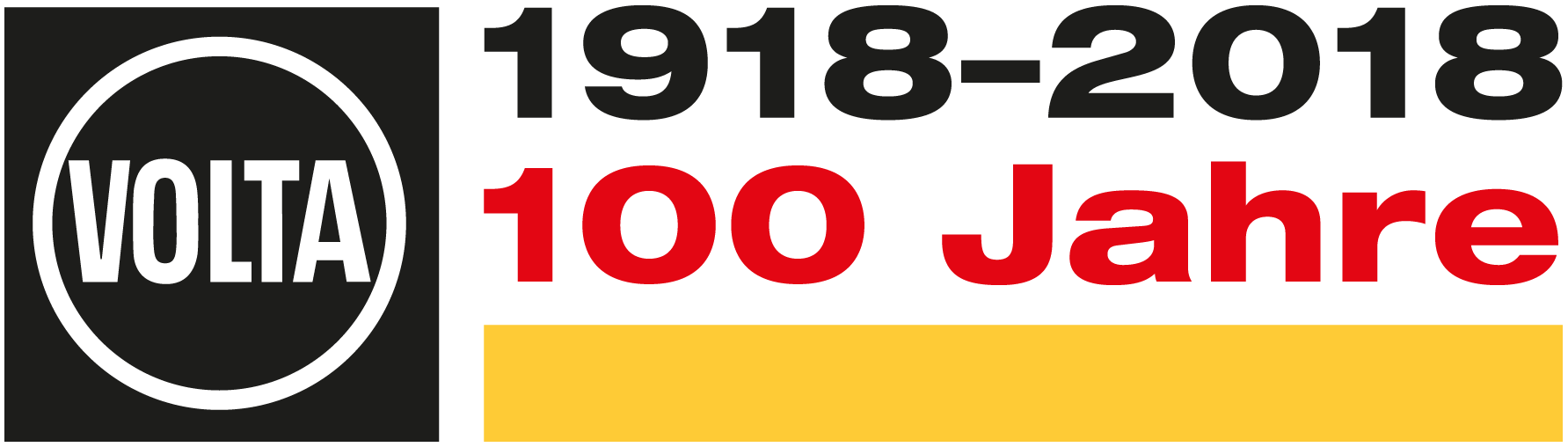 VOLTA AG 100 Jahre Logo